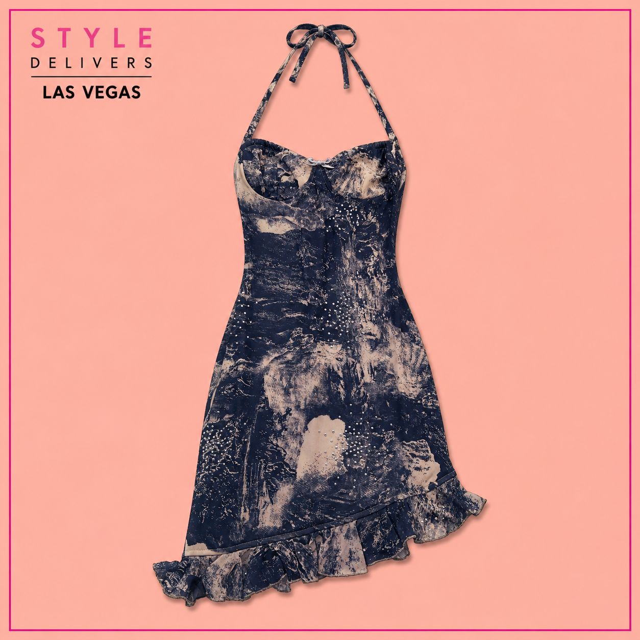 Look Don't Touch Mini Dress Taupe Glitter ( No Discount)