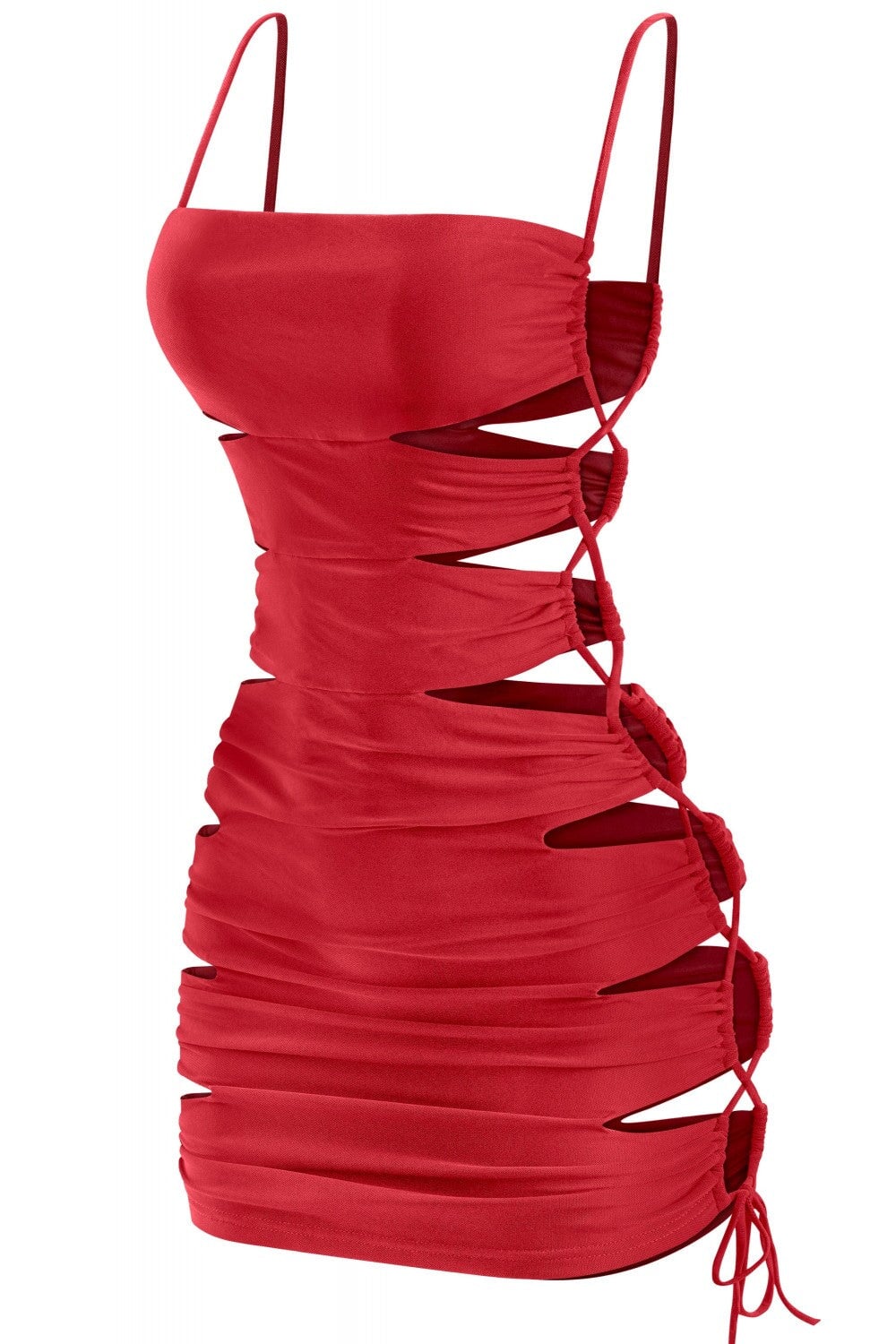 Klymaxxx Mini Dress Red - Style Delivers