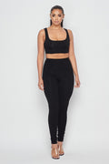 Jetsetera Two Piece Set Black - Style Delivers