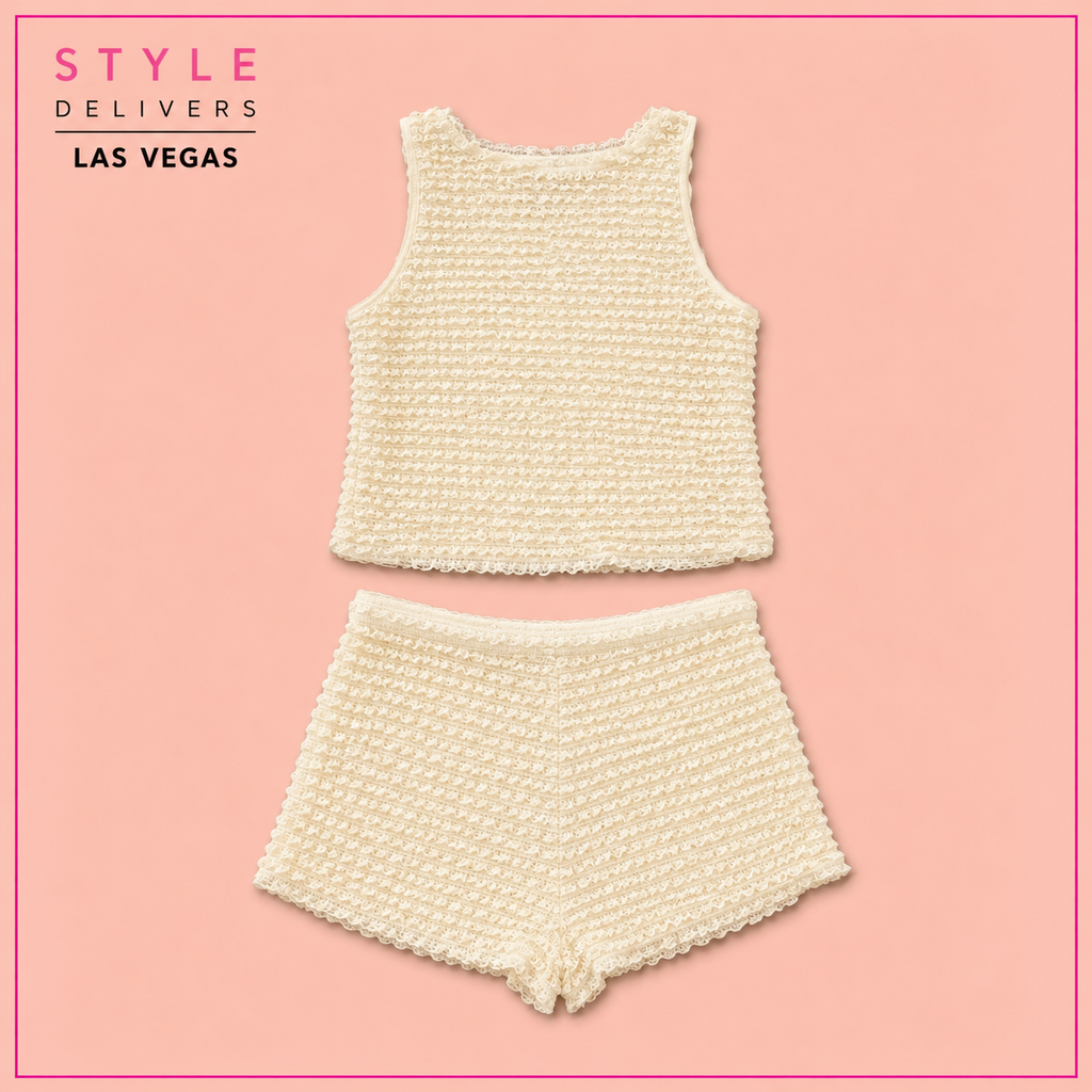 Lula Two Piece Set Cream (No Discount)