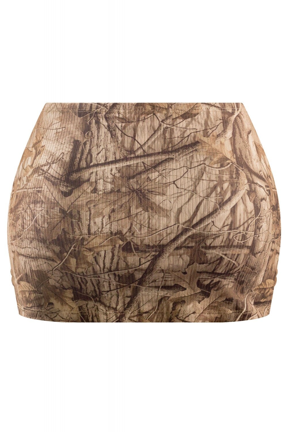 Low Waisted Foilage Print Mini Skort - Style Delivers