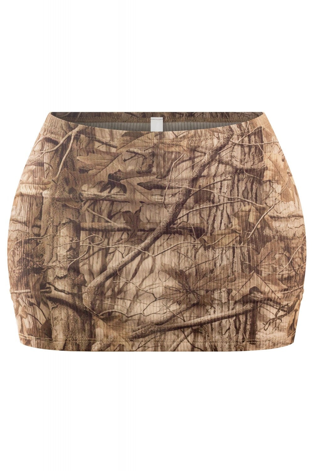 Low Waisted Foilage Print Mini Skort - Style Delivers