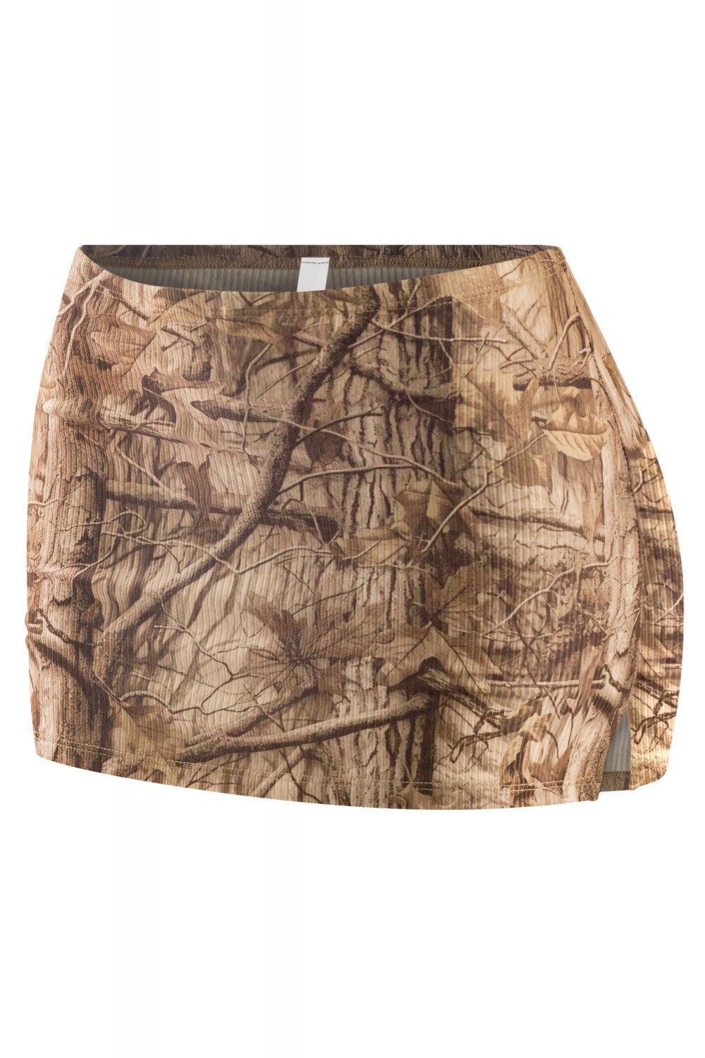 Low Waisted Foilage Print Mini Skort - Style Delivers