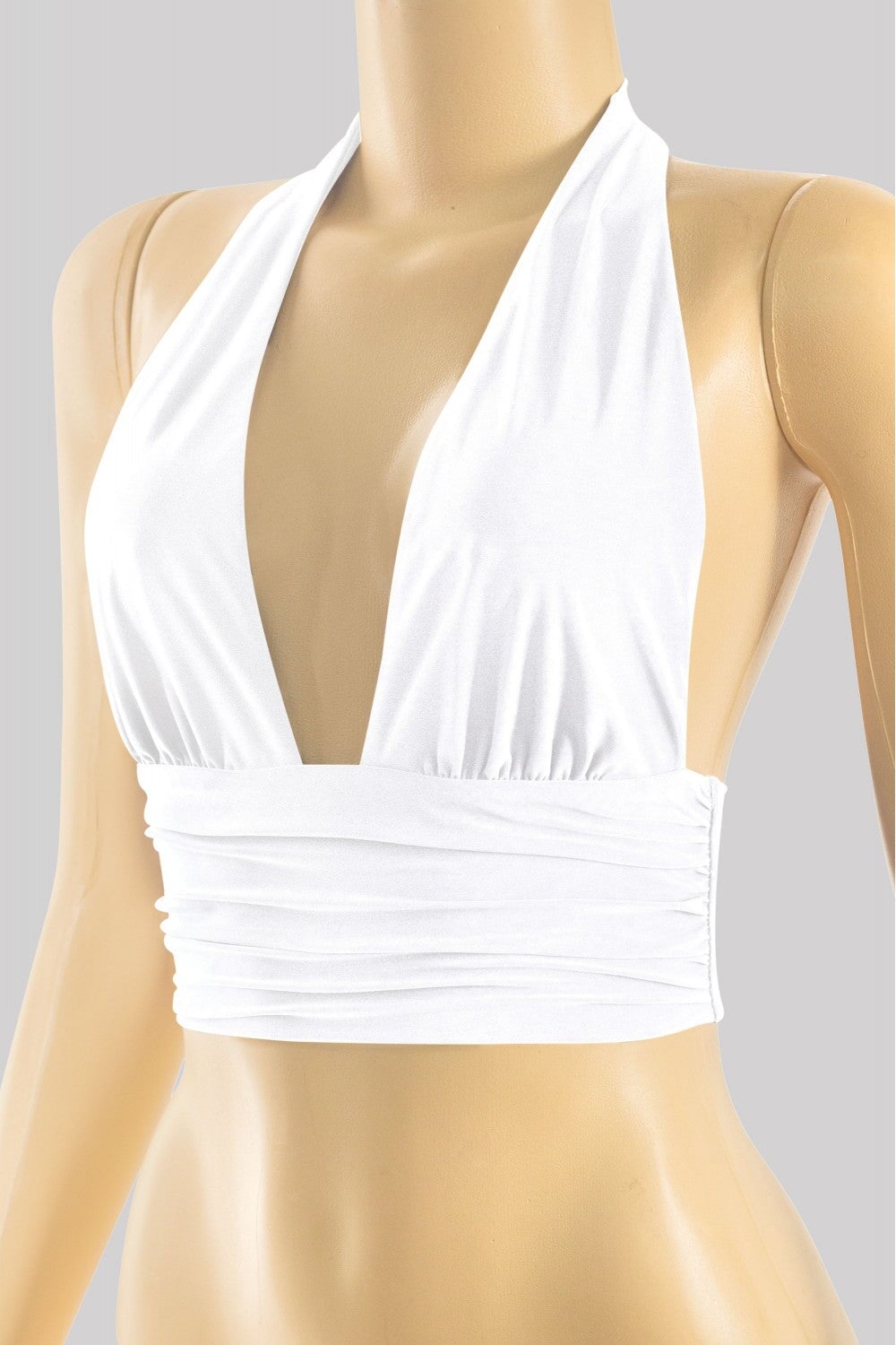 Addison Halter Top Ivory - Style Delivers