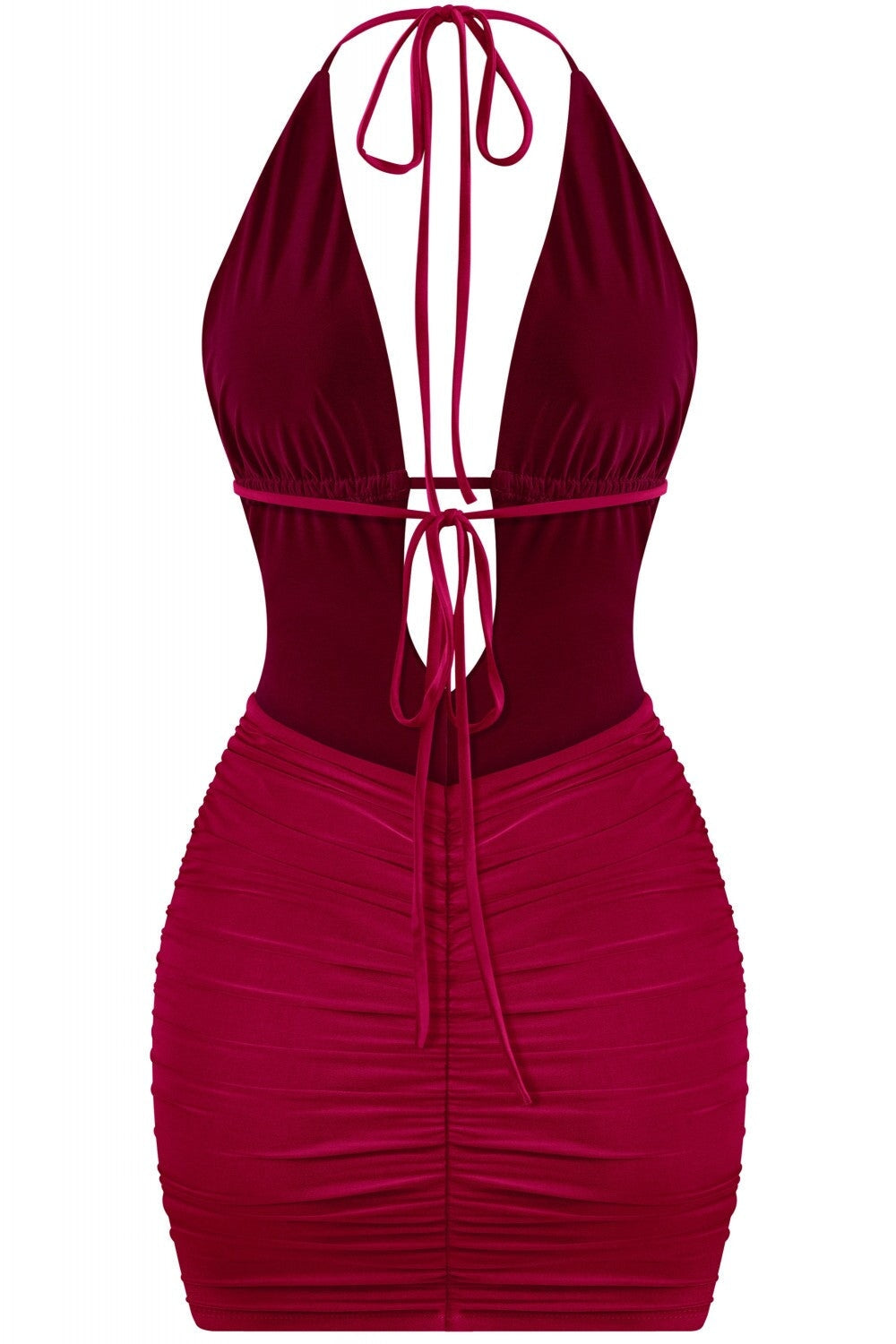 100 Shots Mini Dress Burgundy – Style Delivers Las Vegas