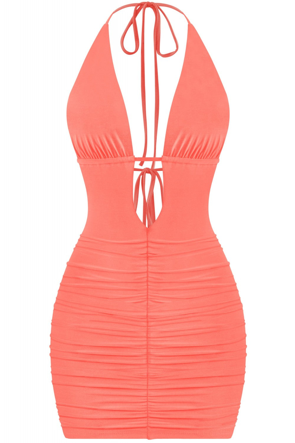 100 Shots Mini Dress Coral - Style Delivers