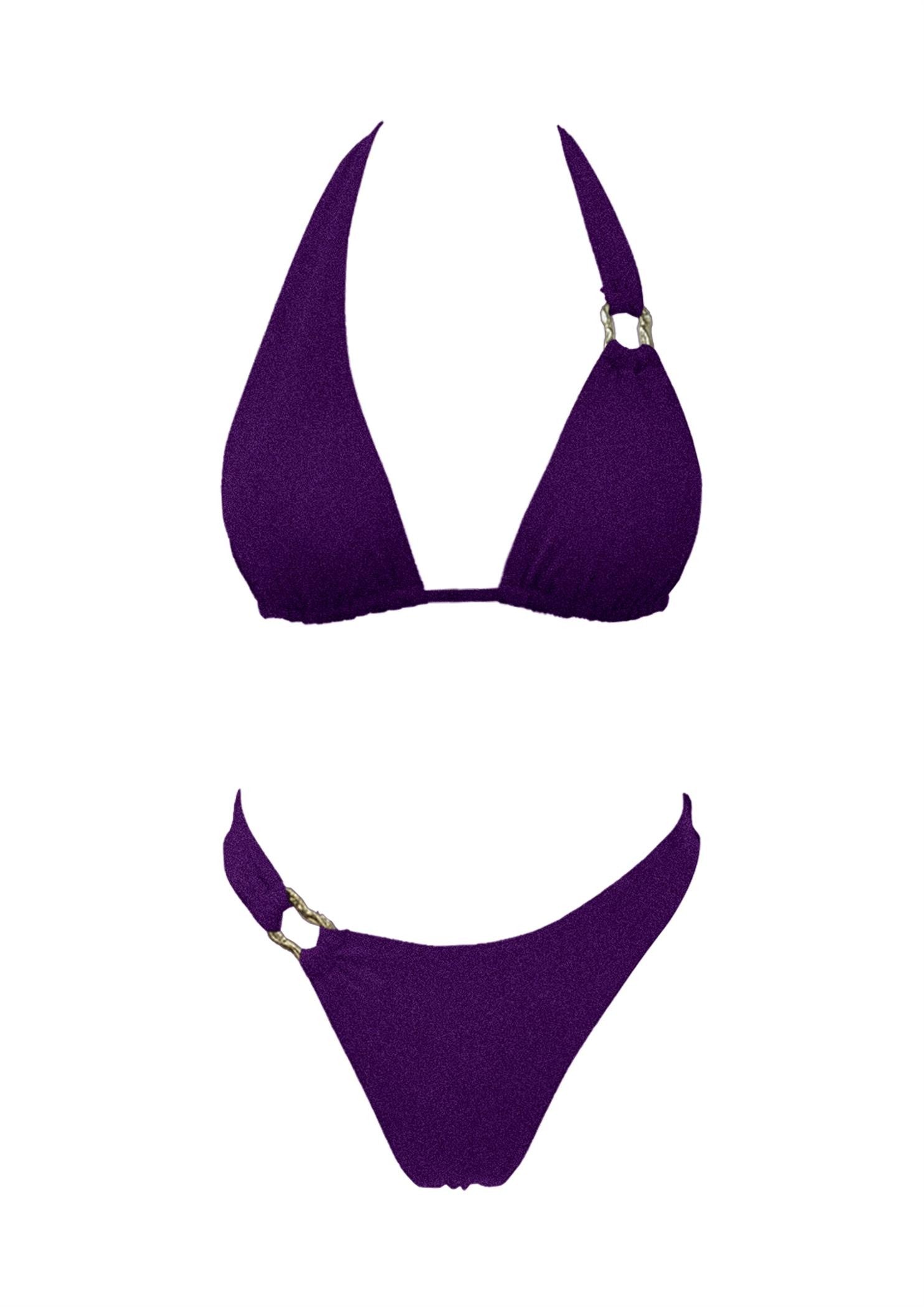 Laguna Beach Bikini Purple - Style Delivers