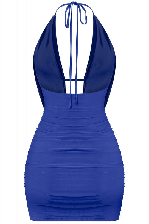 Bebe Dress Royal Blue - Style Delivers