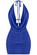 Bebe Dress Royal Blue - Style Delivers