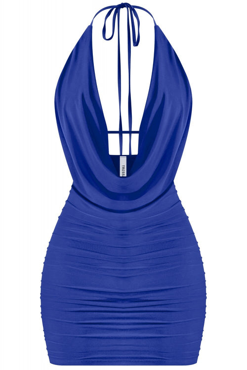 Bebe Dress Royal Blue - Style Delivers