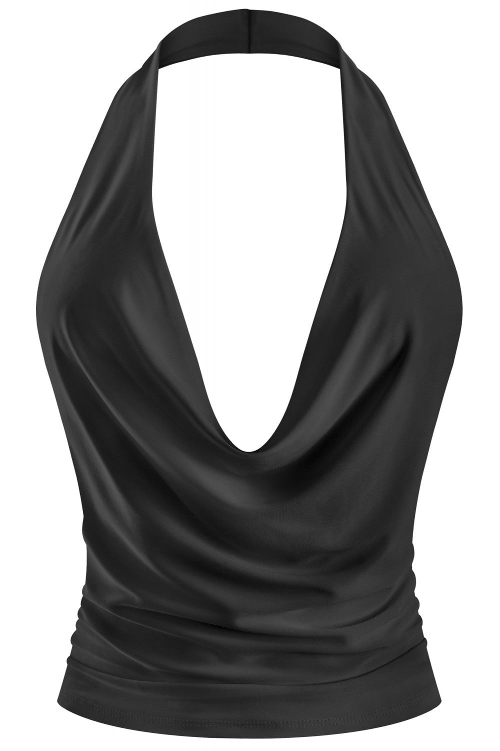 Celine Halter Top Black - Style Delivers