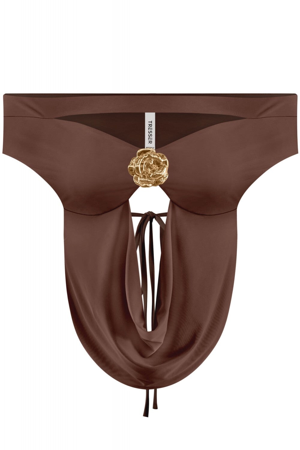 Fleur Top Brown - Style Delivers