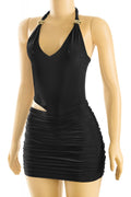 Twisted Sister Mini Dress Black - Style Delivers