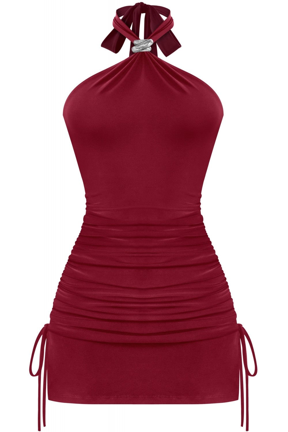 She's a Betty Mini Dress Burgundy - Style Delivers