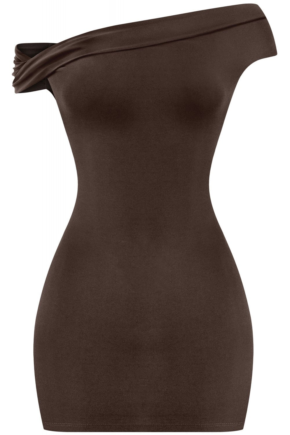 She Just Knows Mini Dress Brown - Style Delivers