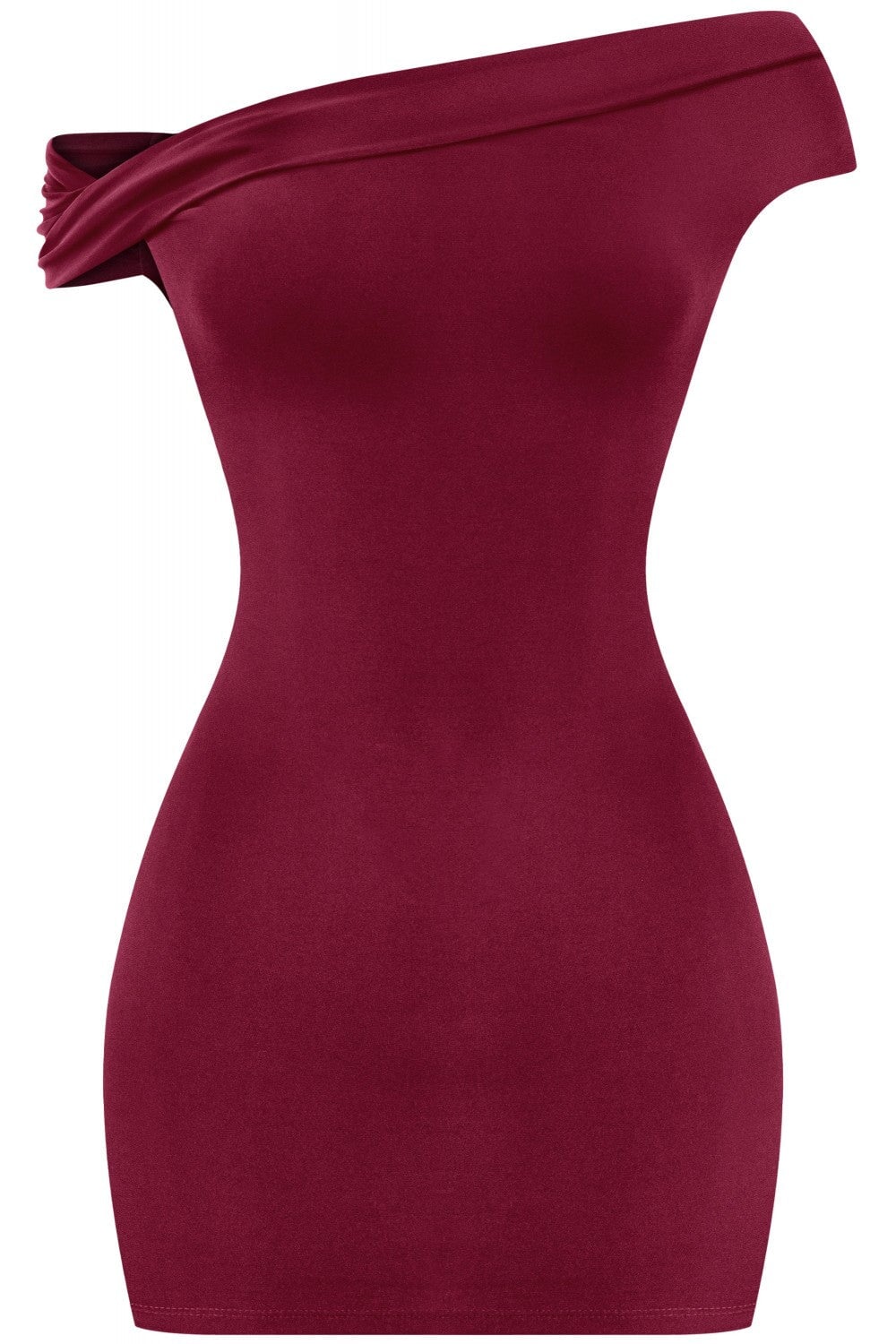 She Just Knows Mini Dress Burgundy - Style Delivers