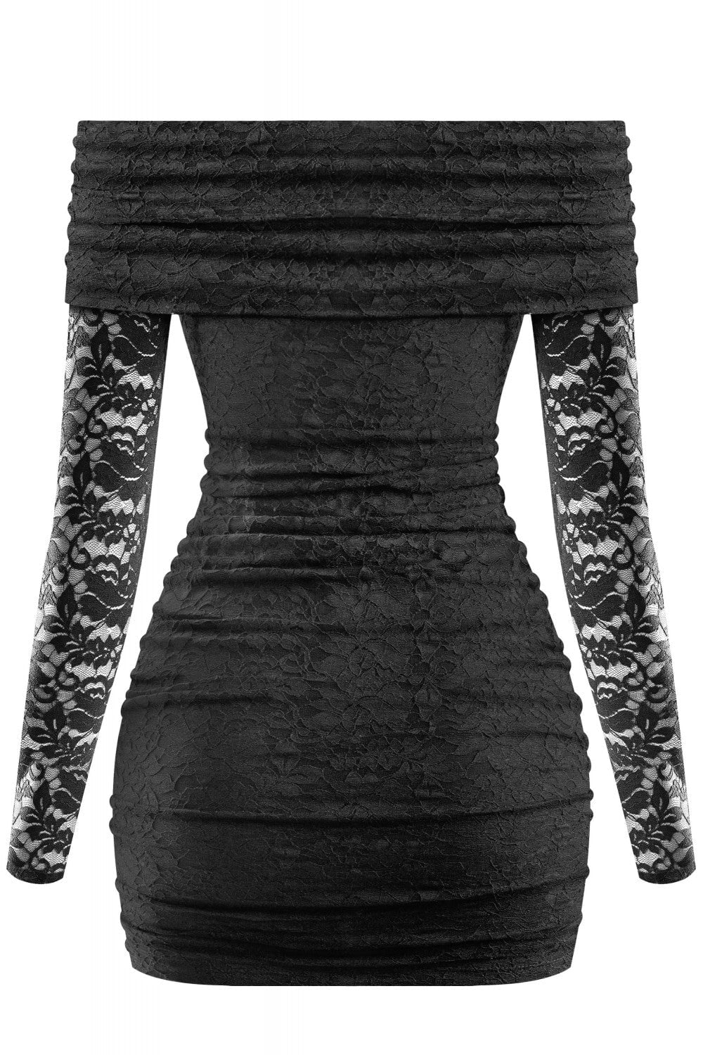 Live Loud Lace Mini Dress Black - Style Delivers