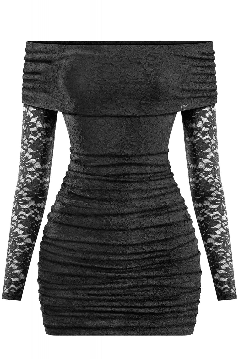Live Loud Lace Mini Dress Black - Style Delivers