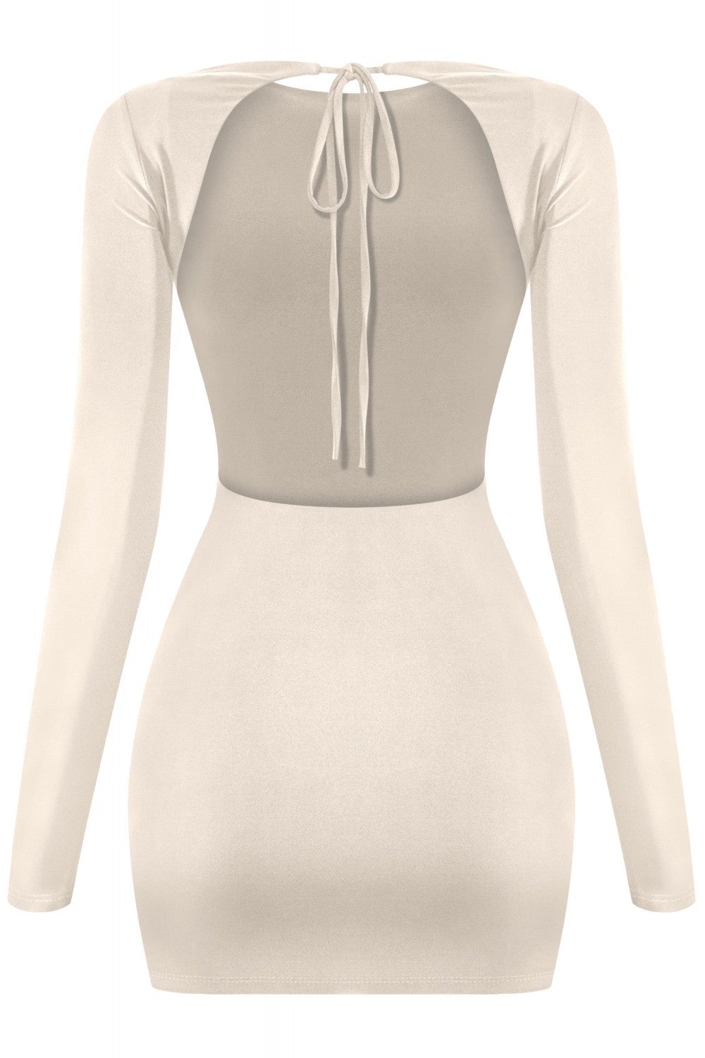 Comand Attention Mini Dress Stone - Style Delivers