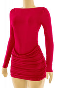 Stone Cold Fox Mini Dress Red - Style Delivers