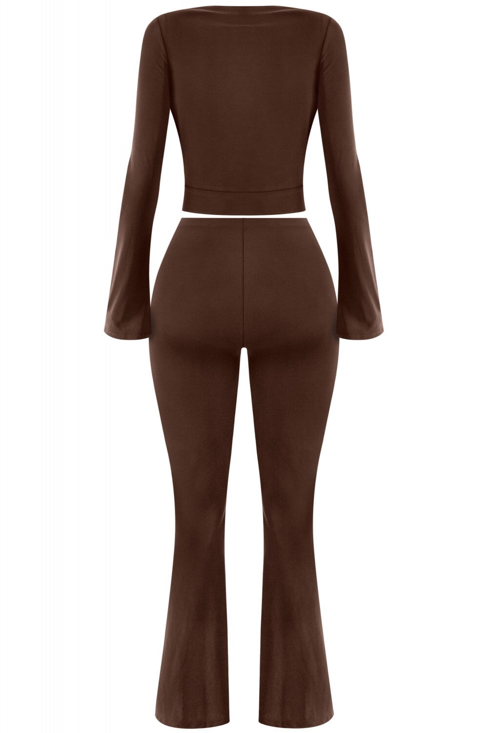 Night Moves Two Piece Set Brown - Style Delivers