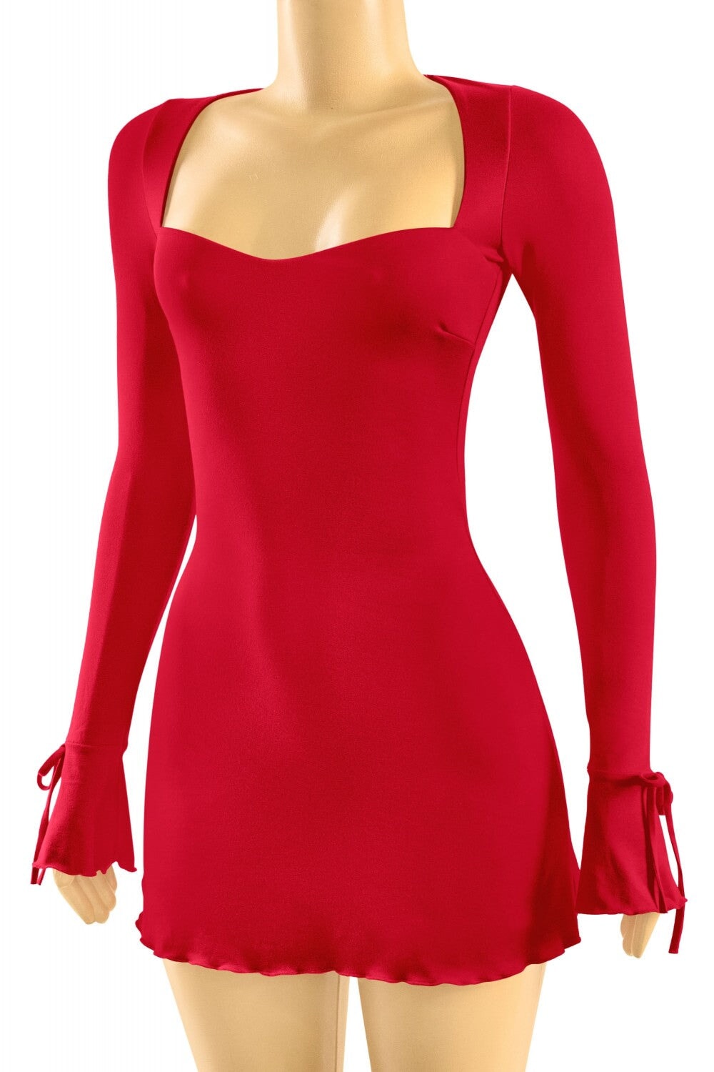 Dear Diary Mini Dress Red - Style Delivers