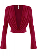 Decadent Daze Top Burgundy - Style Delivers