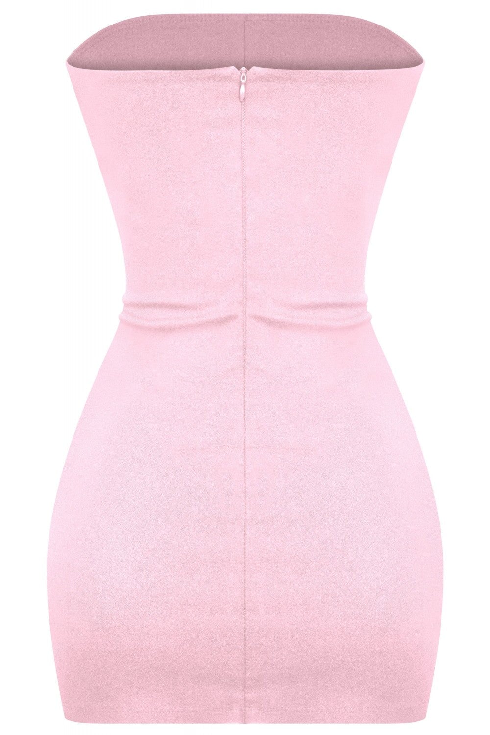 Heart Attack Strapless Mini Dress Pink - Style Delivers
