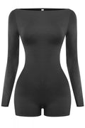 Feels So Good Romper Black - Style Delivers