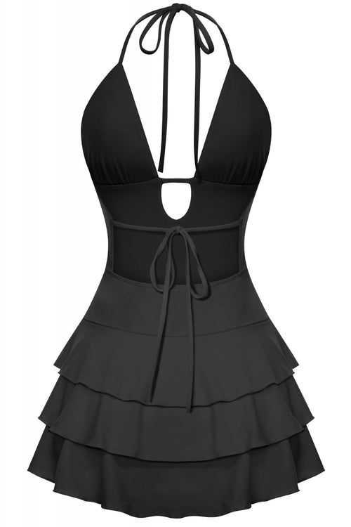Camille Mini Dress Black - Style Delivers