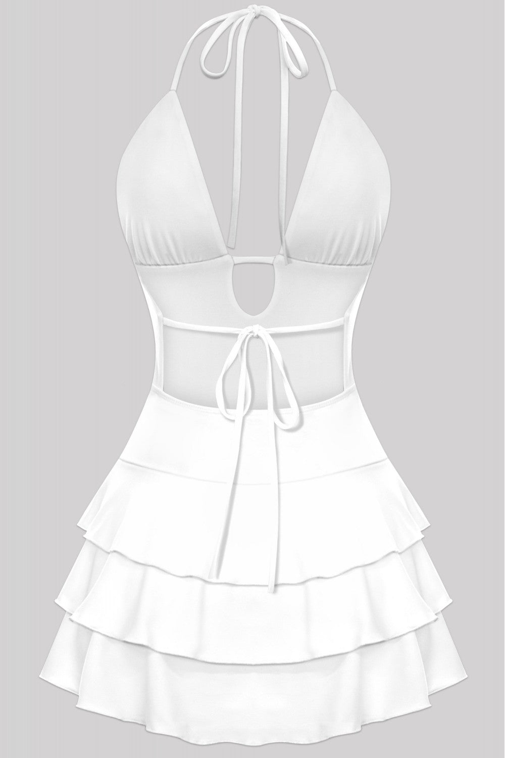 Camille Mini Dress Off White - Style Delivers