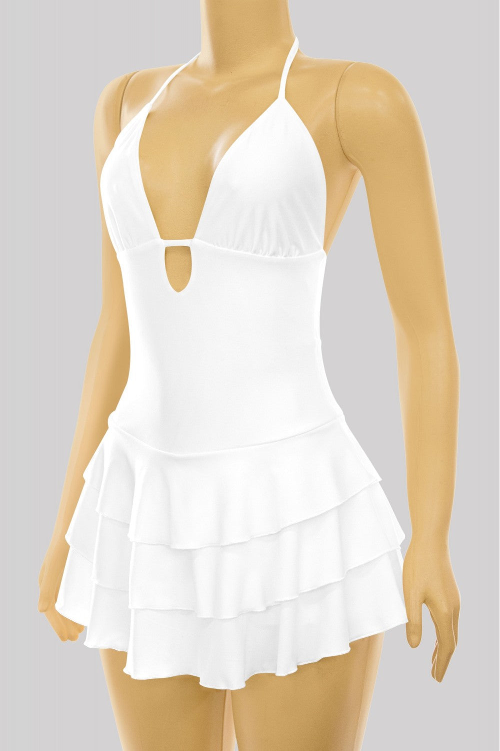 Camille Mini Dress Off White - Style Delivers