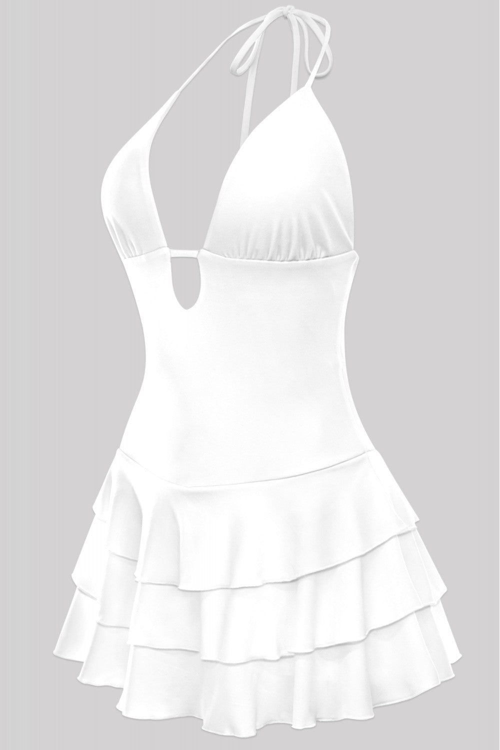 Camille Mini Dress Off White - Style Delivers