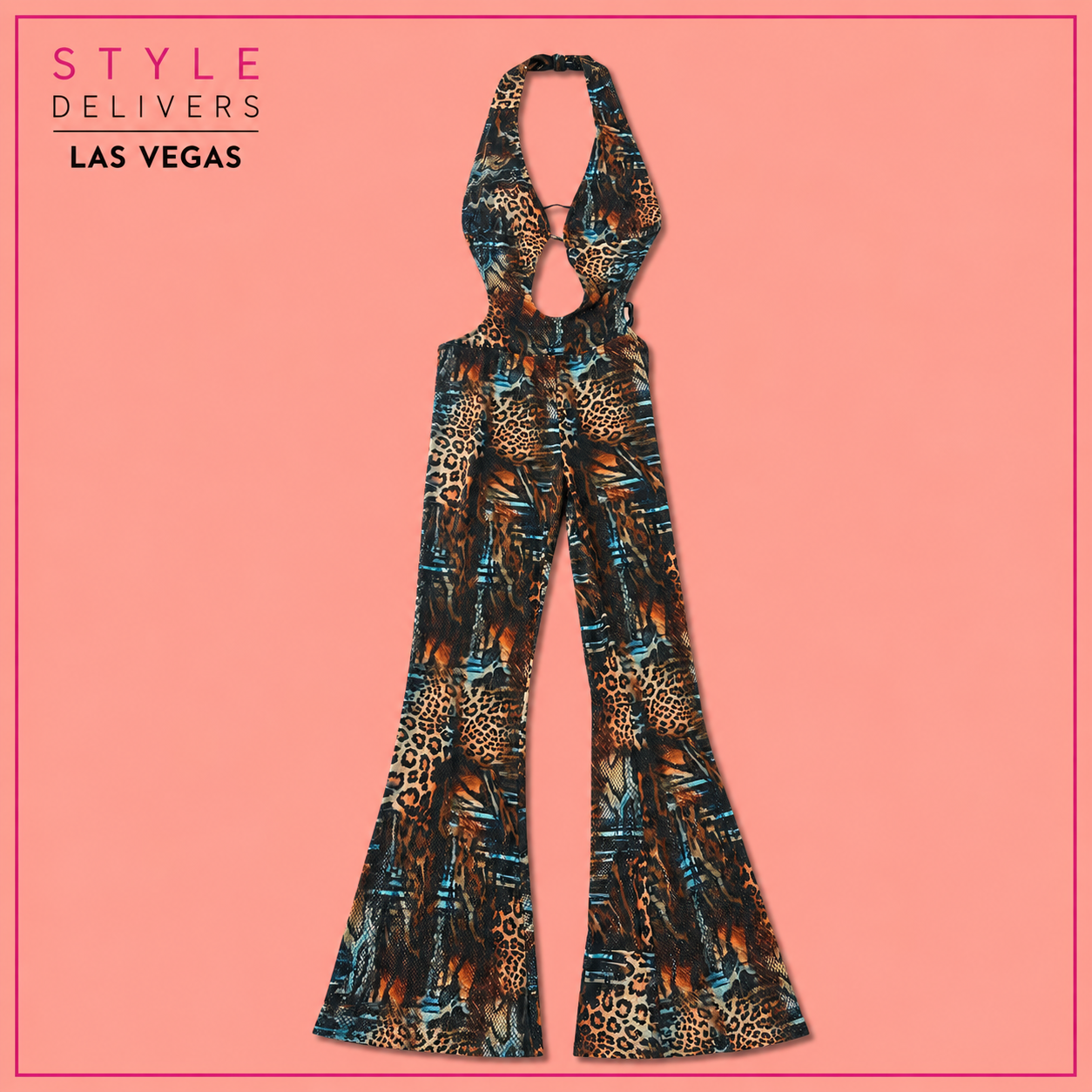 Vixen Charm Jumpsuit Print
