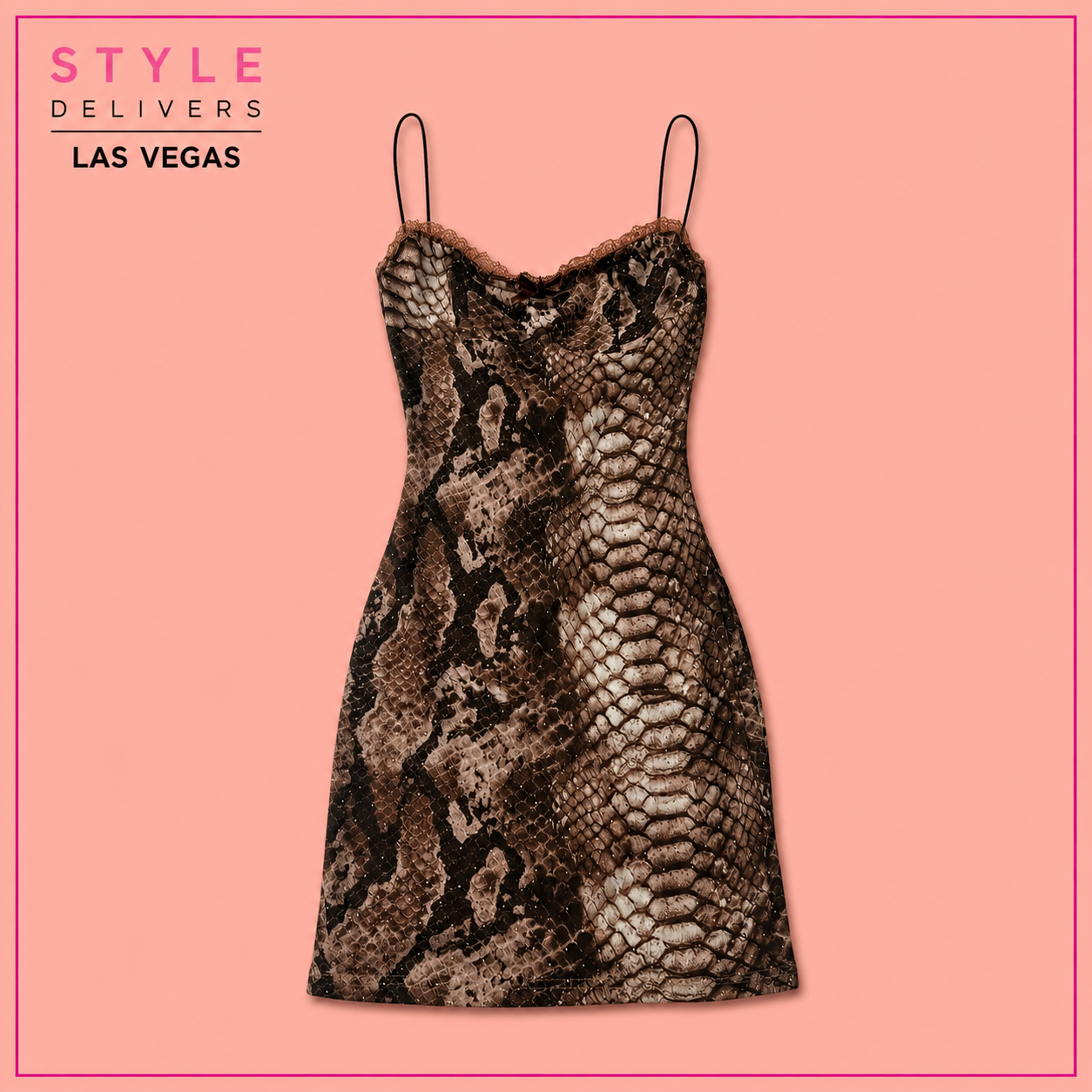 Look Don't Touch Mini Dress Black