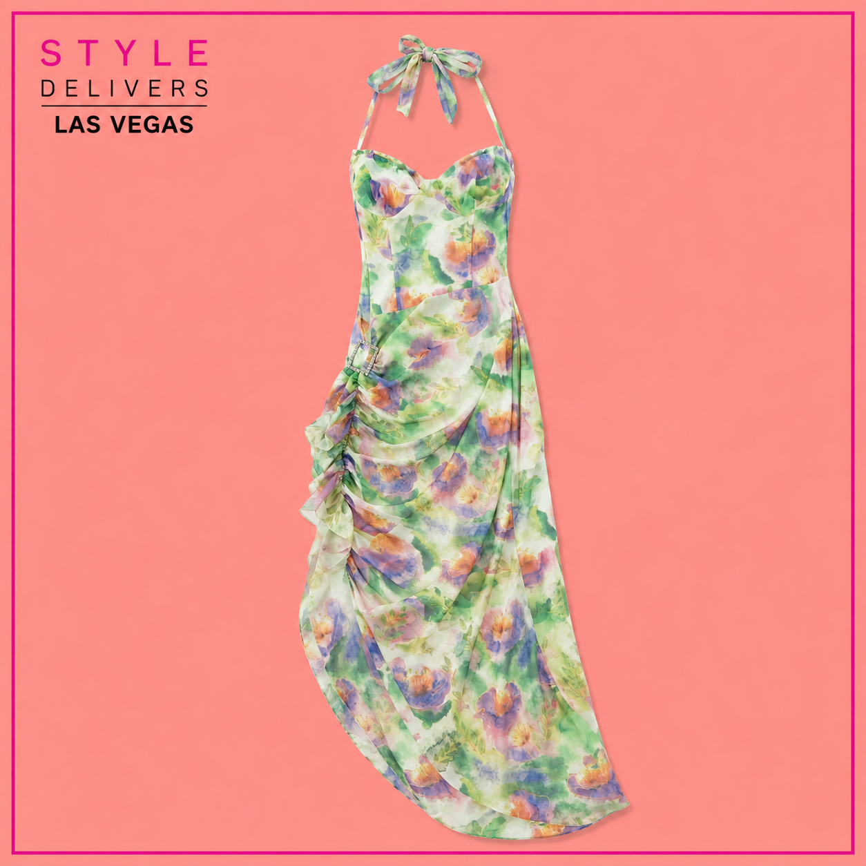 Summer of Love Floral Maxi Dress