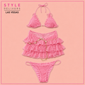 Resort Island Solstice 3 Piece Bikini Pink (No promo)