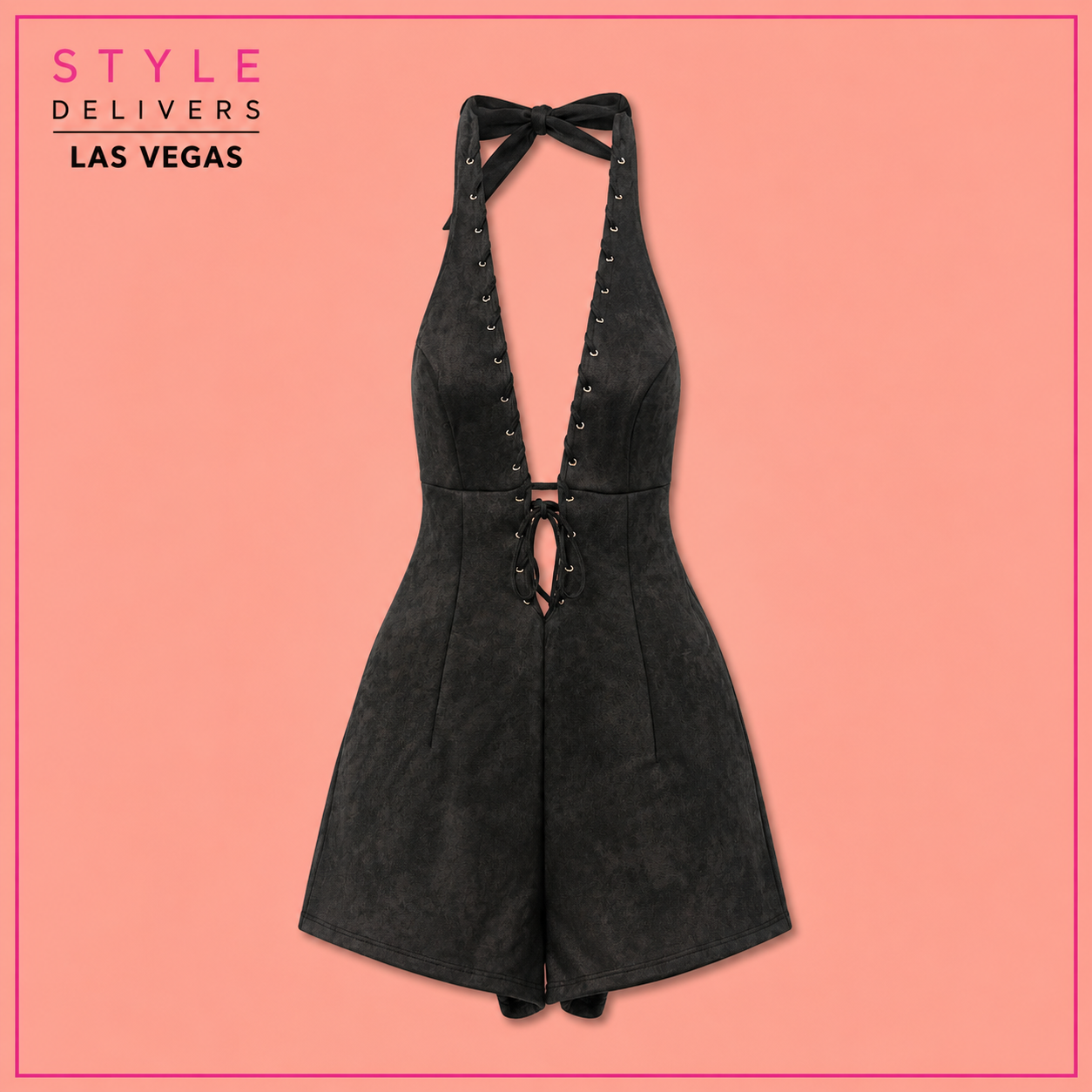 Misbehave Romper Black