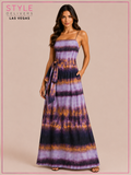 Luminous Maxi Dress Purple