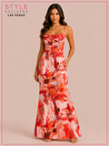 I'm That Girl Jewel Maxi Dress Coral